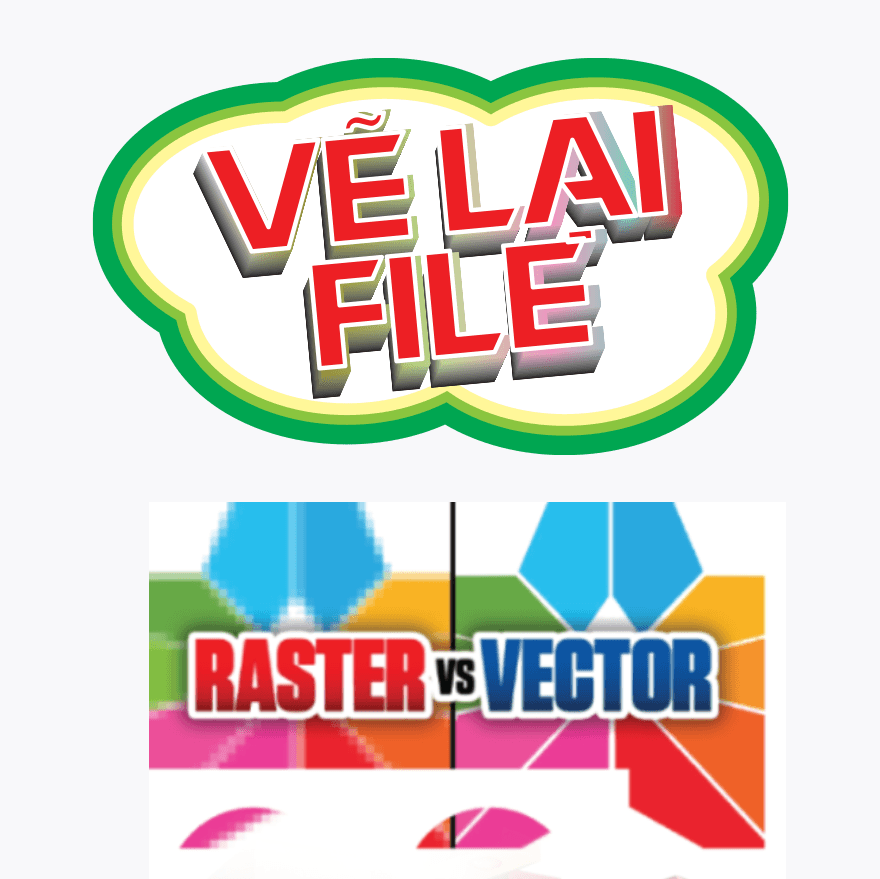 Vẽ Lại File Vector
